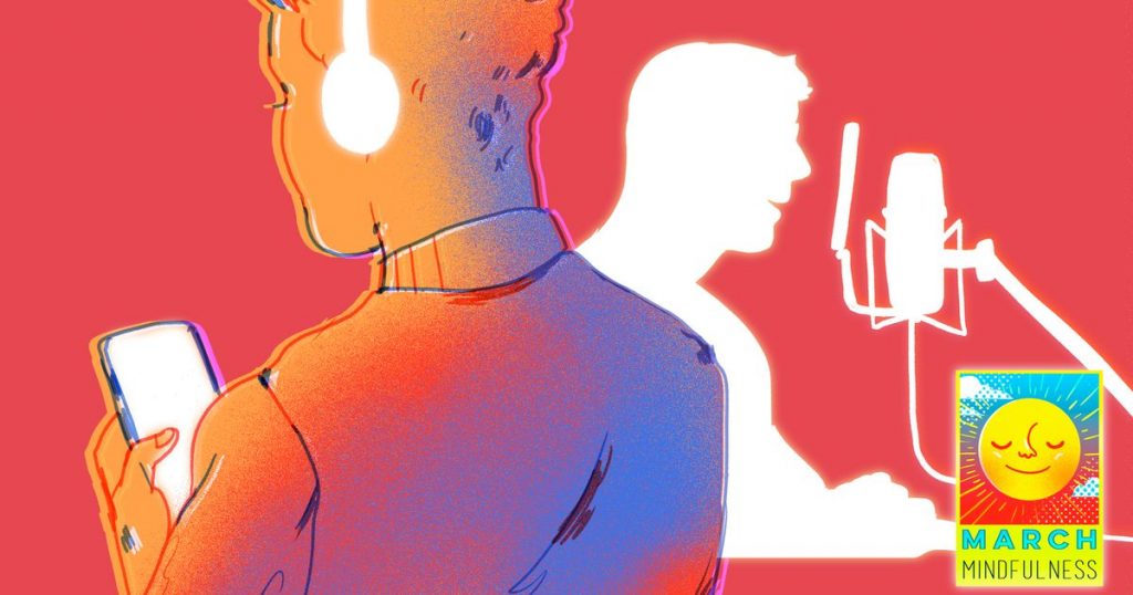 Who gets to be the voice inside your meditation app?