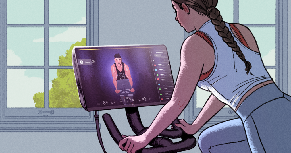 How Peloton and its instructors became saviors in a hellish year at home
