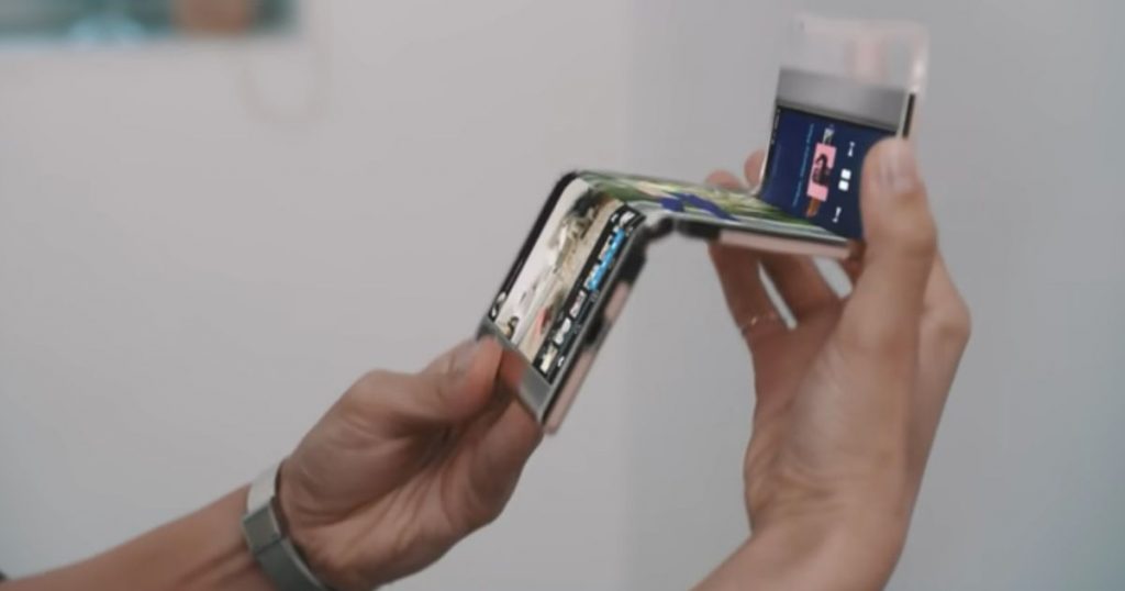 Samsung shows dual-folding phone concept in new video